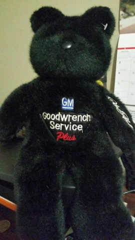 Dale Earnhardt #3 Goodwrench Service Plus- Plush Bear - FREE SHIPPING Cover