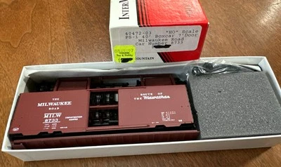 Intermountain HO Kit #40472-03 PS-1 Box Car 7’ Door Milwaukee Road #8733 NOS NY - Image 1 of 4