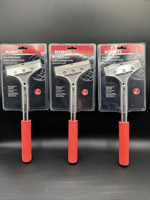 Скребок для пола и стен Roberts Carpet Tools 10-194 новый в пластике упаковка 3 шт. - Изображение 1 из 2