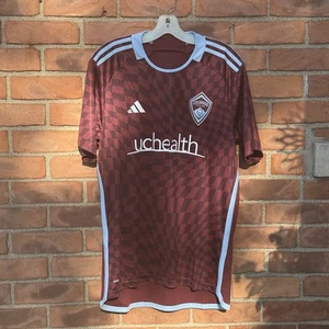 NWT adidas Colorado Rapids 24/25 Home Jersey Men’s Size Large Shadow Red - Picture 1 of 6