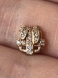 Pandora Rose Gold Locket Petite Present Charm S925 ALE ALE R Very Good - Picture 1 of 5
