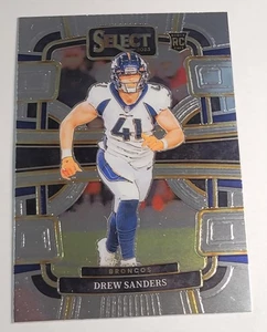 Tarjeta NFL 2023 Panini Select Drew Sanders Rookie RC Denver Broncos Concourse #30 - Imagen 1 de 4