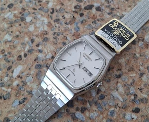 Vintage Citizen CQ Crystron Quartz JDM Kanji marzo 1977 - Imagen 1 de 11