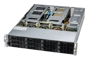 Supermicro SYS-620C-TN12R 12x NVMe 2U Server + 2x Intel 4310 CPU + 1x Dual 25Gb - Picture 1 of 6