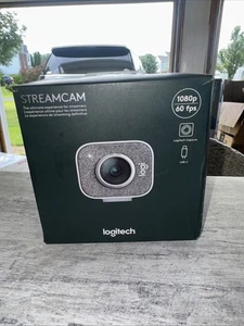 Logitech StreamCam 1080p 60fps Webcam – White – New Sealed – PC/Mac - Afbeelding 1 van 2