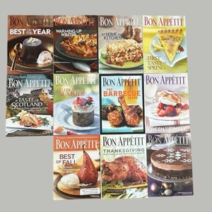 2004 Bon Appetit Magazine 11 Issues Missing Sept Gourmet Cooking Ships Quickly - Picture 1 of 19