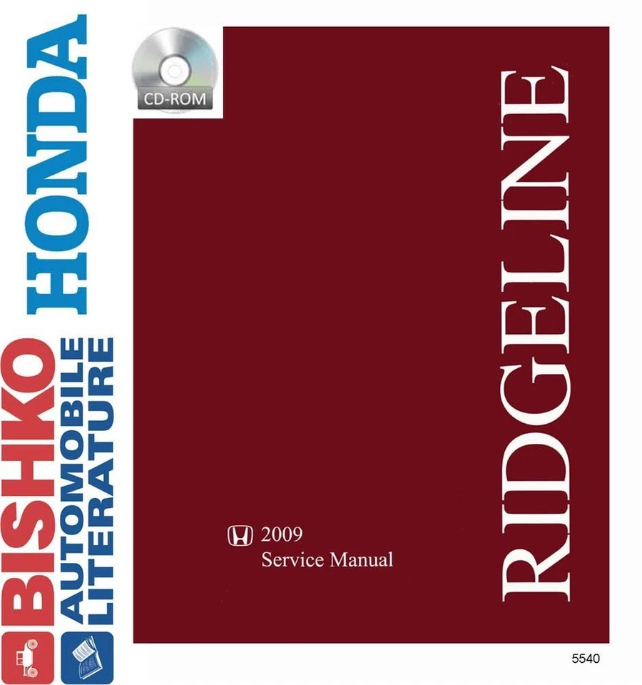 CD manual de reparación de taller Honda Ridgeline 2009 Foto 1 de 1
