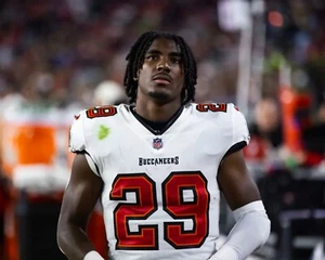 Rachaad White on Field Portrait Tampa Bay Buccaneers 8x10 NFL Football Photo - Picture 1 of 1