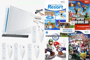 Discounted - Authentic Nintendo Wii Console + Pick Game + Gamecube compatible - Picture 1 of 30