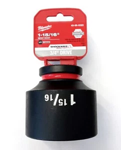 Milwaukee Tool 49-66-6322 3/4" Drive 1-15/16" Impact Socket, 6 pt - Picture 1 of 1