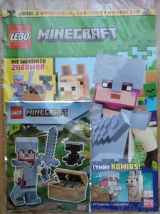 LEGO MINECRAFT 1/2023 Hero + chest + anvil / limited edition minifigure - Zdjęcie 1 z 1