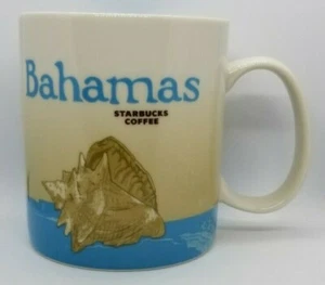 Starbucks Bahamas Mug Seashell Boat Ocean Graphic 2016 16 fl oz - Bild 1 von 6