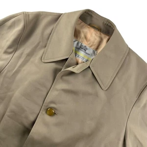 VTG Aquascutum Men's Beige Trench Coat • 44 Regular - Picture 1 of 9