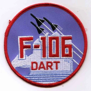 Parche interceptor de combate Delta Dart USAF Convair F-106 siglo Guerra Fría - Imagen 1 de 12