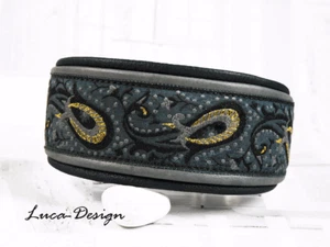 Windhundhalsband Hundehalsband Greyhound collar Galgo Barsoi Whippet Lurcher rxg - Bild 1 von 6