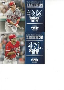 2018 Topps Serie 2 Longball Legends Mike Trout 489 ft Los Angeles Angels LL 21 - Imagen 1 de 1