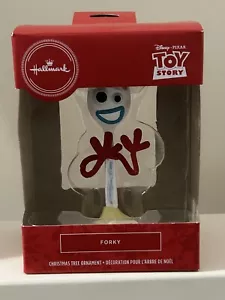 Hallmark Christmas Ornament (2019) - Disney/Pixar Toy Story 4 - FORKY - NIB - Picture 1 of 3