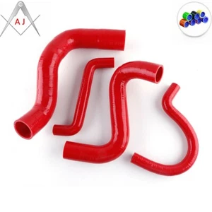Silicone Hose For Ford Falcon EA EB 6CYL Multi Point Fuel Injection 91-93 Red - Foto 1 di 9