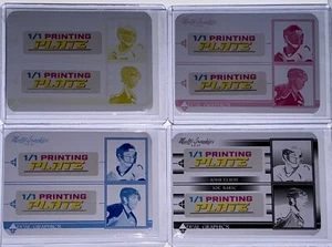 2024 Leaf Eclectic John Elway Joe Sakic Printing Plate 1/1 Set Lot - Picture 1 of 1