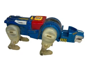 Orig. 1981 Y&K Voltron Blue Lion #4 Die Cast Metal Vintage Japan GB-36 - Picture 1 of 4