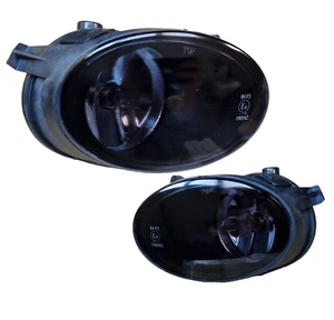 Set Nebelscheinwerfer schwarz für Audi A6 4F Bj 04-08 links rechts E-Prüfzeichen - Bild 1 von 4