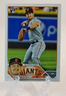 ⚾️2023 topps series two FORD PROCTOR (rookie) baseball card #472⚾️ *Giants* - Image 1 of 2