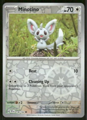SV05: Temporal Forces #136/162 Minccino - Image 1 of 2