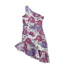 VENUS Asymmetrical Floral Ruffle Dress Size 4