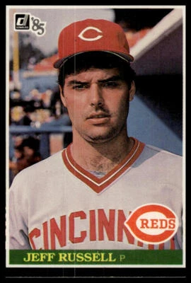 1985 Donruss #487 Jeff Russell - Image 1 of 2