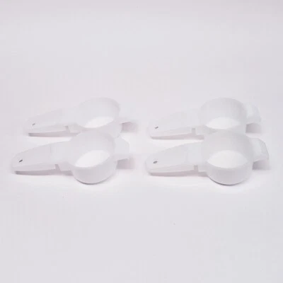 NEW TUPPERWARE SET OF 4 WHITE MINI TEA STRAINERS HOOK ONTO CUP-879 - Image 1 of 4