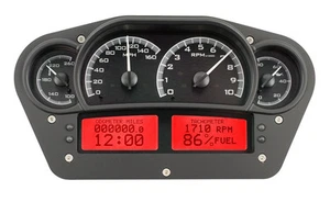 IN STOCK Dakota Digital Universal Competition Analog Gauge System VHX-1100-K-R - Picture 1 of 6