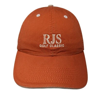 RJS Golf Classic Slideback Hat Orange One Size Adjustable Fahrenheit - Image 1 of 4