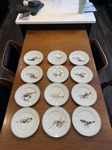 Vintage S&Co Fischmotiv Salat/Dessertteller 12er Set - Bild 1 von 6