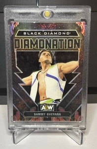 SAMMY GUEVARA AEW BLACK DIAMOND DIAMONATION SSP ACETATE INSERT /25 ! VERY RARE  - Picture 1 of 5