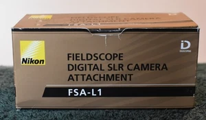 Never been used Nikon FSA-L1 Fieldscope Digital SLR Camera Attachement - Picture 1 of 7