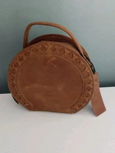 Lady Concealed Carry Oakley Umhängetasche Leder braun  - Bild 1 von 9