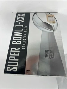 Super Bowl 1-XXX 1-30 DVD Collectors Set NFL 30 Years Of History Sealed NEW! - Picture 1 of 6