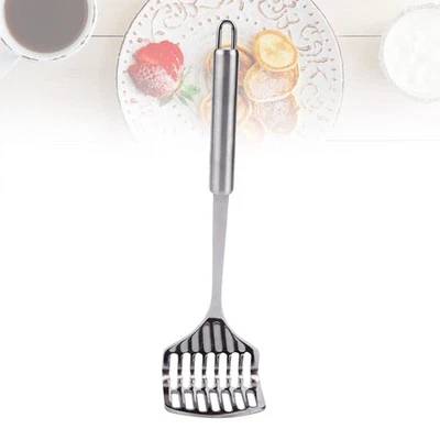  Trituradora de patatas de acero inoxidable con mango Ricer prensatelas de mano Foto 1 de 4