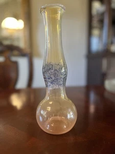Hand blown Art Glass Bud Vase Sculpture 11" - Picture 1 of 9