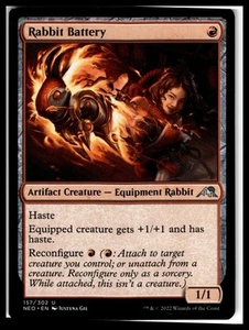 Kamigawa: Neon Dynasty #157 Rabbit Battery - Picture 1 of 2