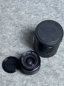 Excellent Sigma 28mm f2.8 MC Mini-Wide II Lens w/caps case Filter - Picture 1 of 7