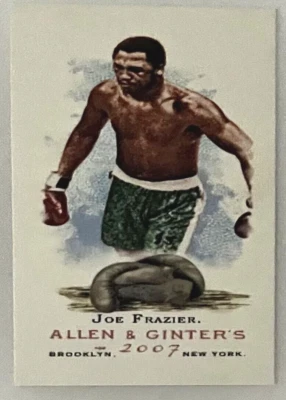 2007 Allen & Ginter Mini A & G Back #82 Joe Frazier - Image 1 of 2