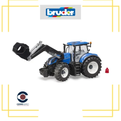Bruder Trattore New Holland con pala mezzo agricolo - Immagine 1 di 4