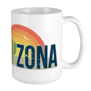 CafePress Arizona Coffee Mug, Large 15 oz. White Coffee Cup (133739917) - Picture 1 of 4