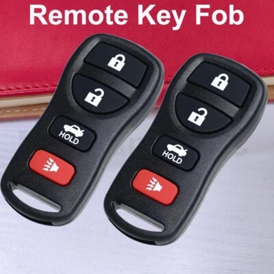 2 for 2002 2003 2004 2005 2006 Nissan Maxima Altima Keyless Entry Remote Key Fob - Image 1 of 4