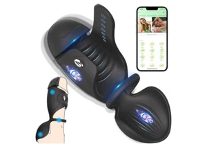 Adjustable Male Masturbator Penis Vibrator Trainer, Adult Sex Toys for Men,4 in - Picture 1 of 1