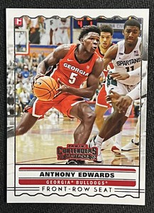 2020 Contenders Draft Picks Anthony Edwards Front-Row Seat #SS-2 Georgia Rookie