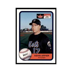 2001 Fleer Platinum Kevin Appier Mets #41