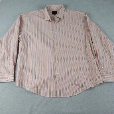 Camisa Linea Uomo Para Hombres 3XL Calce Moderno Informal Botón Colorida Rayas Manga Larga Foto 1 de 4