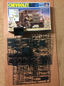 1/35 ITALERI 233 : CAMION CHEVROLET C15 CMP TYPE 15 CWT CANADA BRITISH ARMY RARE - Foto 1 di 1